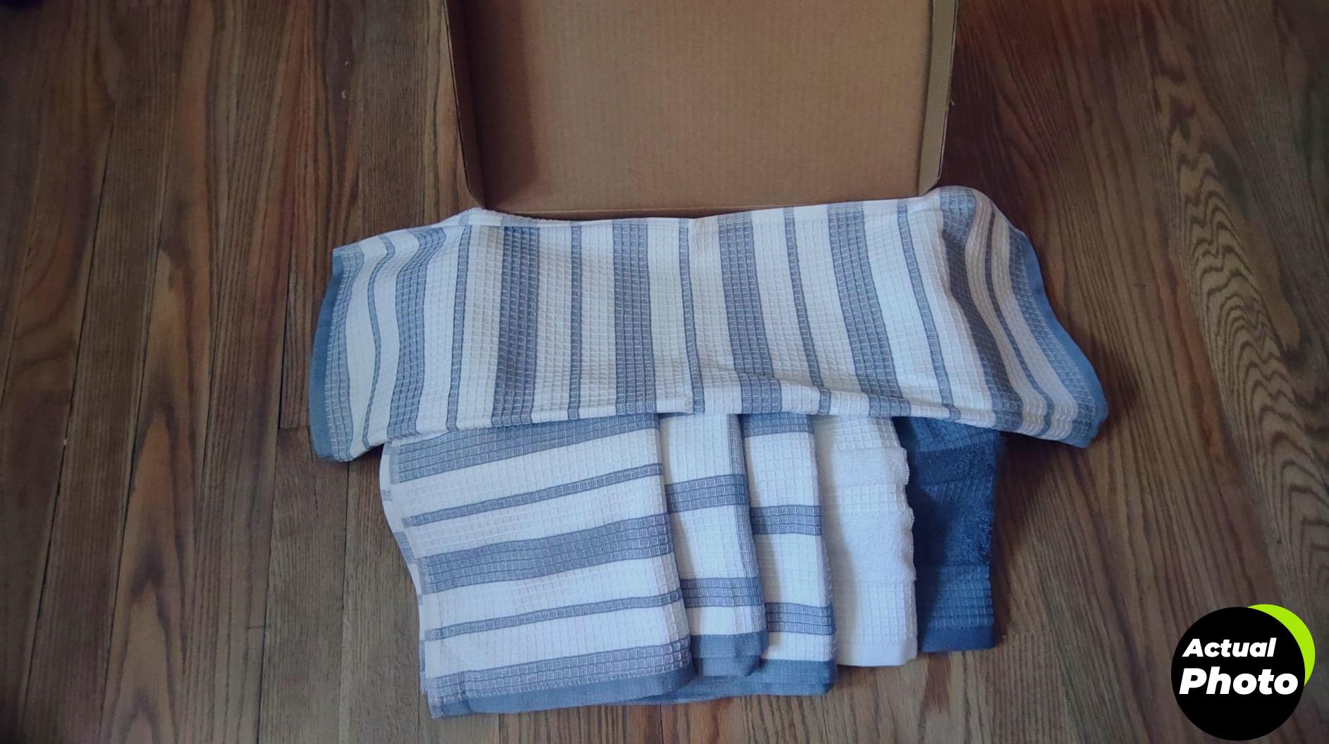 amazon-basics-kitchen-towels-6-pack-waffle-foto-3