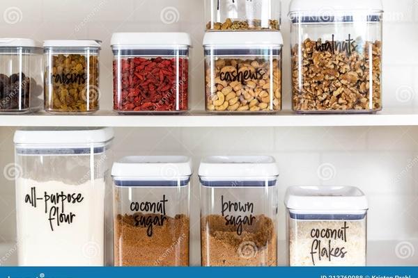 Ingredients Storage Types How to Store Baking Ingredients Properly - OurKitchenTidy