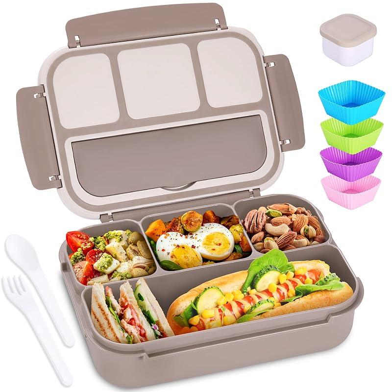 Versatile Bento Box for Adults: Perfect for Meal Prep and Lunches!