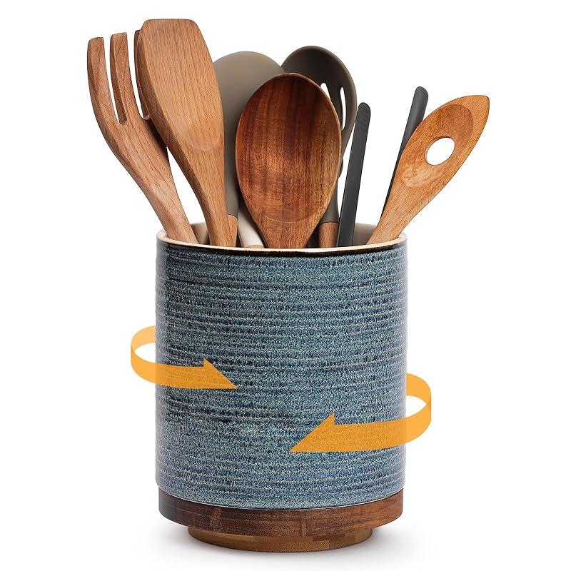 Is the DOWAN Blue Utensil Holder Worth Your Countertop Space?