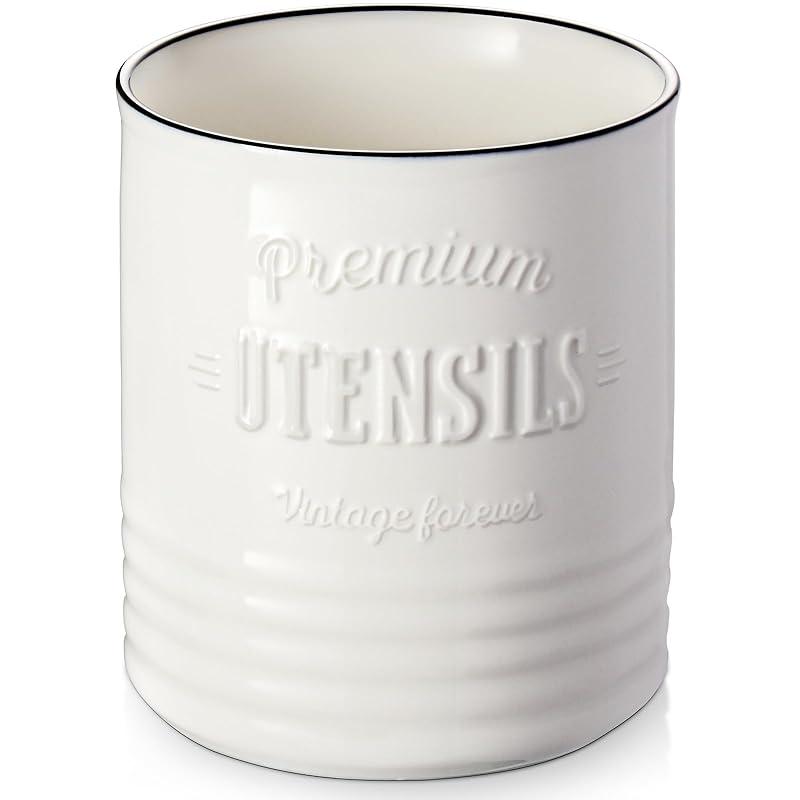Spacious and Stylish: DOWAN Large Utensil Holder for the Kitchen