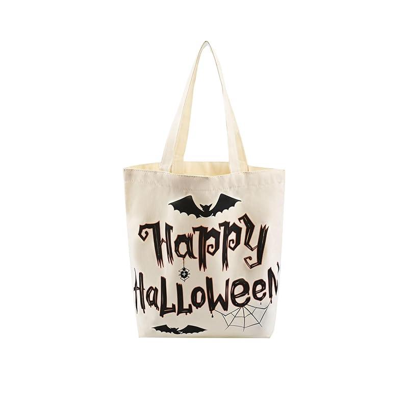 My Go-To 13.8″ Large Halloween Tote Bag for Spooky Adventures!
