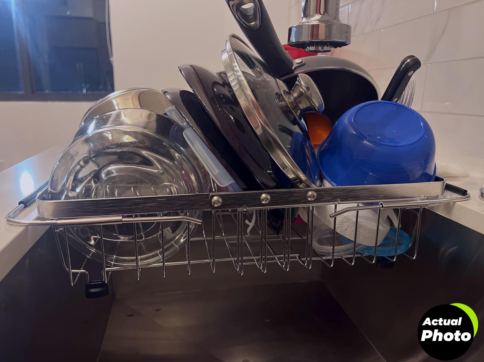 jasiway-dish-drying-rack-silver-expandable-foto-2
