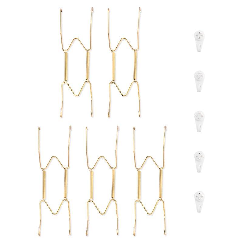 My Verdict on the Gold Pack 5 Plate Hangers for Your Wall Decor