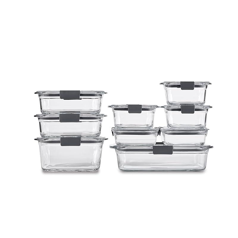 Rubbermaid Brilliance Glass Set: A Reliable Choice for Food Storage